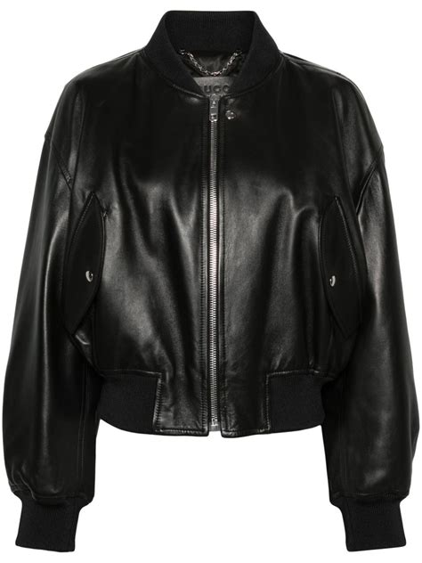 gucci cropped jacket|Gucci coats for women.